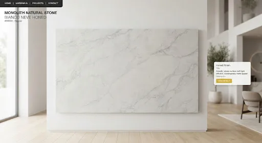 Honed finish